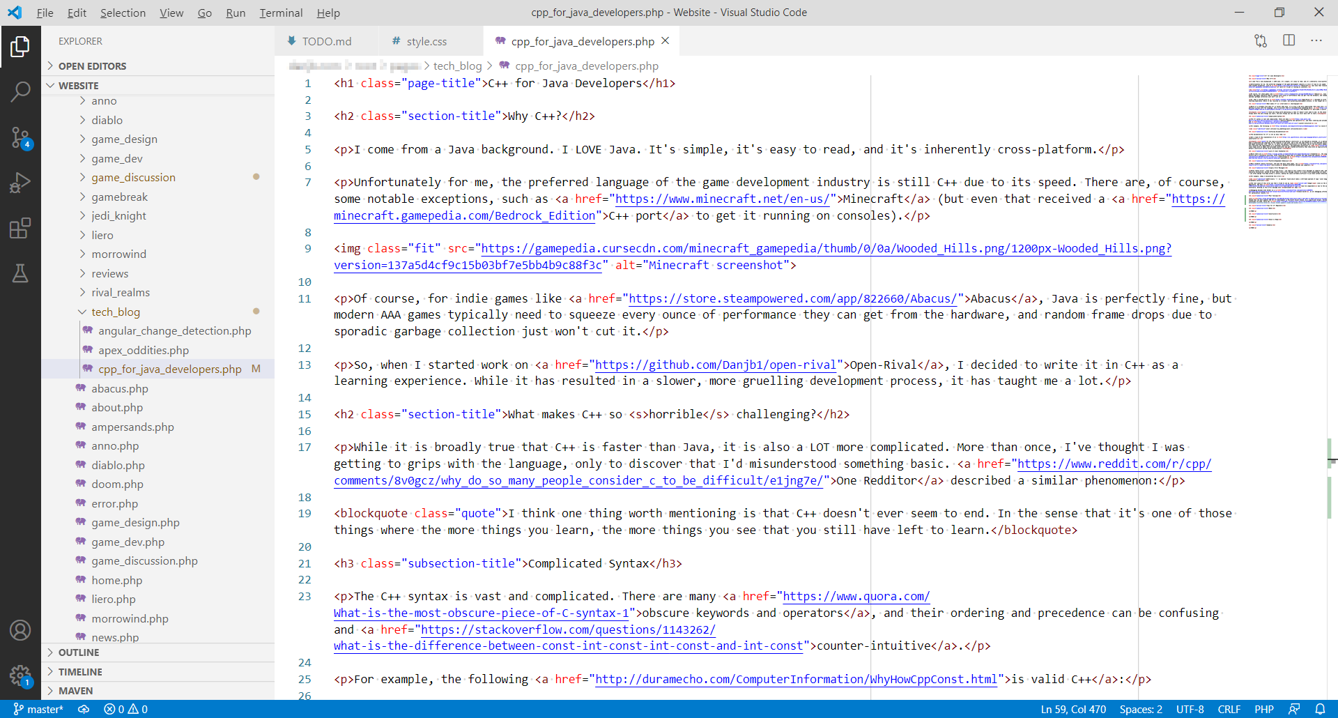 VS Code screenshot